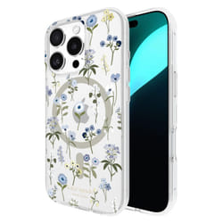 kate spade new york iPhone 16 Pro Case - Compatible with MagSafe - Designer Phone Case - Precious Bloom