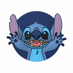 PopSockets PopOut Stitch, Grip, Black, Blue, Red, Violet, Universal, 1 pc(s), 38.8 mm, 38.8 mm