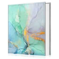 Fintie Photo Album 4x6 Photos - 600 Pockets Large Capacity Photo Book Cover for Family Wedding Anniversary Baby Vacation Pictures  Emerald Marble