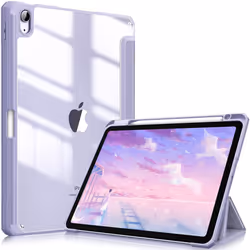 FINTIE Hybrid Case Compatible with iPad Air 5th Generation (2022) / iPad Air 4th Generation (2020) 10.9 inch - Slim Clear Bac ...