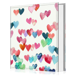 Fintie Photo Album 4x6 Photos - 600 Pockets Large Capacity Photo Book Cover for Family Wedding Anniversary Baby Vacation Pictures  Raining Hearts