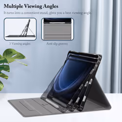 Fintie Keyboard Case for Samsung Galaxy Tab S9 FE 5G 10.9 Inch/Galaxy Tab S9 11 Inch 2023 with S Pen Holder  Slim Stand Cover Detachable Wireless Blue