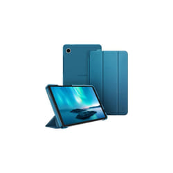 Case for Samsung Galaxy Tab A9 8.7 Inch 2023, Ultra Thin Protective Case with Translucent Back Cover for Tablet A9 8.7 SM-X110/X115/X117, Peacock Blue