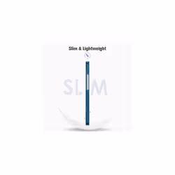 Case for Samsung Galaxy Tab A9 8.7 Inch 2023, Ultra Thin Protective Case with Translucent Back Cover for Tablet A9 8.7 SM-X110/X115/X117, Peacock Blue