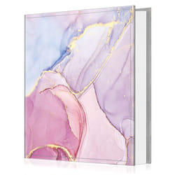 Fintie Photo Album 4x6 Photos - 600 Pockets Large Capacity Photo Book Cover for Family Wedding Anniversary Baby Vacation Pictures  Dreamy Marble