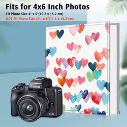 Fintie Photo Album 4x6 Photos - 300 Pockets Large Capacity Premium Vegan Leather Photo Book Cover for Family Wedding Anniversary Baby Vacation Picture