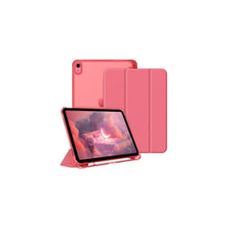 Case Compatible with iPad 10th Generation (2022) 10.9 Inch - Ultra Slim Protective Cover with Matte Back Shell w/Pencil Holder, Auto Wake Sleep, Pink