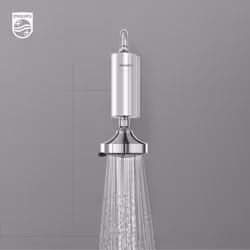 Philips Shower Filter cartridge  NSF certified KDF Material Double Mesh Filtration  Reducing Chlorine/Impurities/Rust Sediments (shower filter cartrid