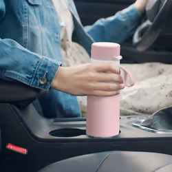 PHILIPS Insulated Stainless Steel Filtered Water Bottle with 3 Philips GoZero Everyday Tap Water Filters BPA Free Transform Tap