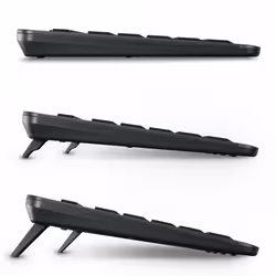 CHERRY Stream ultimate keyboard Home/Office USB + RF Wireless + Bluetooth QWERTY English Black - Additional view 5