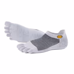 Vibram Five Fingers Ankle Socks Breathable Low Cut Gym Trainer Liners Twin Pack - S