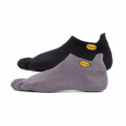 Vibram Five Fingers Ankle Socks Trainer Running Finger Low Cut Sports Twin Pack - M