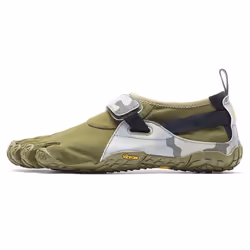 Vibram Mens Five Fingers Evo Trail Shoes Spyridon Barefoot Running Trainers - 42 EU, Dark Green/Camo