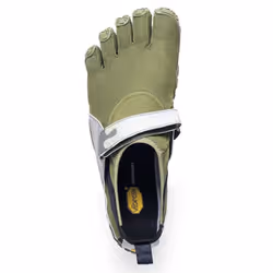 Vibram Mens Five Fingers Evo Trail Shoes Spyridon Barefoot Running Trainers - 42 EU, Dark Green/Camo