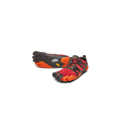 Vibram Mens V Trail 2.0 Bare foot Five Fingers Megagrip Sole Outdoor Trainers - 44 EU, Pompeiian Red/Black