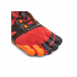 Vibram Mens V Trail 2.0 Bare foot Five Fingers Megagrip Sole Outdoor Trainers - 44 EU, Pompeiian Red/Black