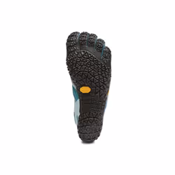 Vibram Mens V Alpha Five Finger Barefoot Feel Megagrip Sole Running Trainers - 45 EU, Hydro/Blue