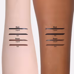Double Ended Gel & Liquid Liner (002  Brown)