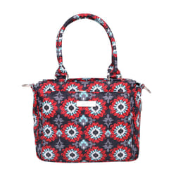JuJuBe Be Classy Structured Multi-Functional Diaper Bag/Purse  Classic Collection - Sweet Scarlet