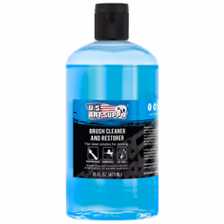 U.S. Art Supply Brush Cleaner and Restorer, 16 Ounce Bottle - Quickly Cleans Paint Brushes, Airbrushes, Art Tools - Cleaning  ...