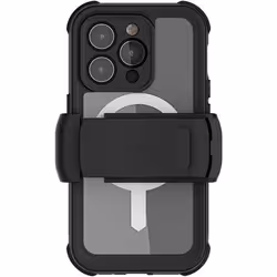 Ghostek GHOCAS3182, Cover, Apple, iPhone 14 Pro, 15.5 cm (6.12"), Black, Transparent