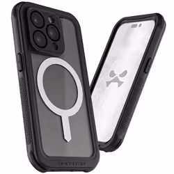 Ghostek GHOCAS3182 mobile phone case 15.5 cm (6.12") Cover Black, Transparent