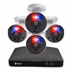 Swann SWNVK-889904-EU, Wired, Bullet (shape)/Dome, Indoor/outdoor, 40 m, 3840 x 2160 pixels, 110°