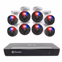 Swann SWNVK-1690008-EU, Wireless, Bullet, RJ-45, Indoor/outdoor, 65°, IP66