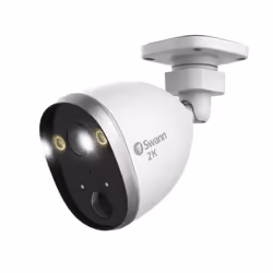 Swann SWIFI-2KOCAM-EU, IP security camera, Indoor & outdoor, Wireless, Ceiling/wall, White, IP66