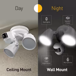 Swann SWIFI-4KFLOCAM Cube IP security camera Indoor & outdoor 3840 x 2160 pixels Ceiling/wall - Additional view 7