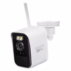 Swann SWNVW-MRMINICAM, IP security camera, Indoor & outdoor, Wireless, 300 m, Wall, White