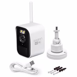 Swann SWNVW-MRMINICAM Bullet IP security camera Indoor & outdoor 3840 x 2160 pixels Wall - Additional view 4