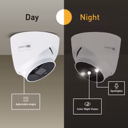 Swann 5MP Dome Camera for AdvancedX Wired NVR Security System IP security camera Indoor & outdoor Ceiling/Wall/Desk - Additional view 7