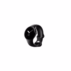 Google Pixel Watch LTE 41mm Matte Black Stainless Steel Obsidian Active Band