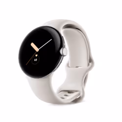 Google Pixel Watch AMOLED 41 mm Digital Touchscreen Silver Wi-Fi GPS (satellite)