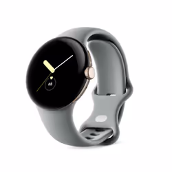 Google Pixel Watch AMOLED 41 mm Digital Touchscreen Gold Wi-Fi GPS (satellite)