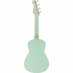 Fender Avalon Tenor Ukulele - Surf Green Bundle with Gig Bag  Tuner  and Austin Bazaar Instructional DVD