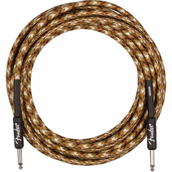 Fender 18.6-Foot Professional Tweed Instrument Cable  Straight-Straight  Desert Camo - 1 Pack