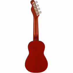 Fender Venice Soprano Ukulele - Cherry Bundle with Gig Bag and Tuner