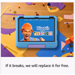 Amazon Fire HD 10 Kids tablet ages 3 to 7, 10.1" brilliant screen,