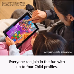 Amazon Fire HD 10 tablet, built for relaxation, 10.1" vibrant Full HD screen,