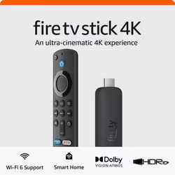 Amazon Fire TV Stick 4K 2024 Streaming Device Wi-Fi 6 Atmos HDR10+