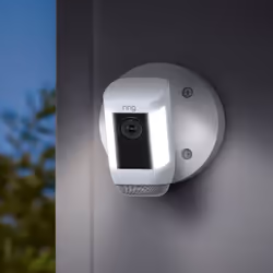 Ring Spotlight Cam Pro, Wired, White