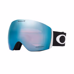 Oakley Flight Deck L OO7050 Black/Prizm Sapphire Iridium Ski Goggles For Men For Women + BUNDLE with Designer iWear Eyewear K ...