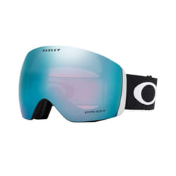 Oakley Flight Deck L OO7050 Black/Prizm Sapphire Iridium Ski Goggles For Men For Women + BUNDLE with Designer iWear Eyewear Kit