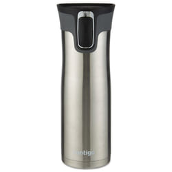 Contigo West Loop 20oz Stainless Steel Vacuum-Insulated Travel Mug  Spill-Proof  Keeps Drinks Hot for 5 Hours  Cold for 12 Hours  Perfect for Commuter