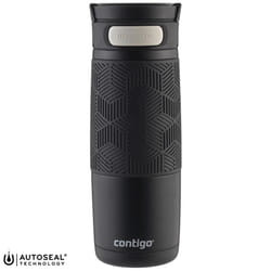 Contigo Transit Autoseal Travel Mug, Stainless Steel Thermal Mug, Vacuum Flask, Leakproof Tumbler, Coffee Mug with BPA Free Easy-Clean Lid, Matte Blac