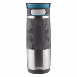 Contigo Transit Autoseal Travel Mug, Stainless Steel Thermal Mug, Vacuum Flask, Leakproof Tumbler, Coffee Mug with BPA Free Easy-Clean Lid, Biscay Bay