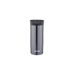 Contigo Huron Snapseal Travel Mug, Stainless Steel Thermal Mug, Vacuum Flask, Leakproof Tumbler, Coffee Mug with BPA Free Easy-Clean Lid, Gunmetal, 47