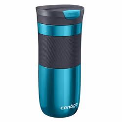 Contigo Byron Snapseal Travel Mug, Stainless Steel Thermal mug, vacuum flask, leakproof tumbler, coffee mug with BPA free Eas ...